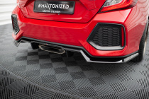 Honda Civic SI Mk10 2017-2022 Bakre Splitter / Diffuser med Splitters Maxton Design